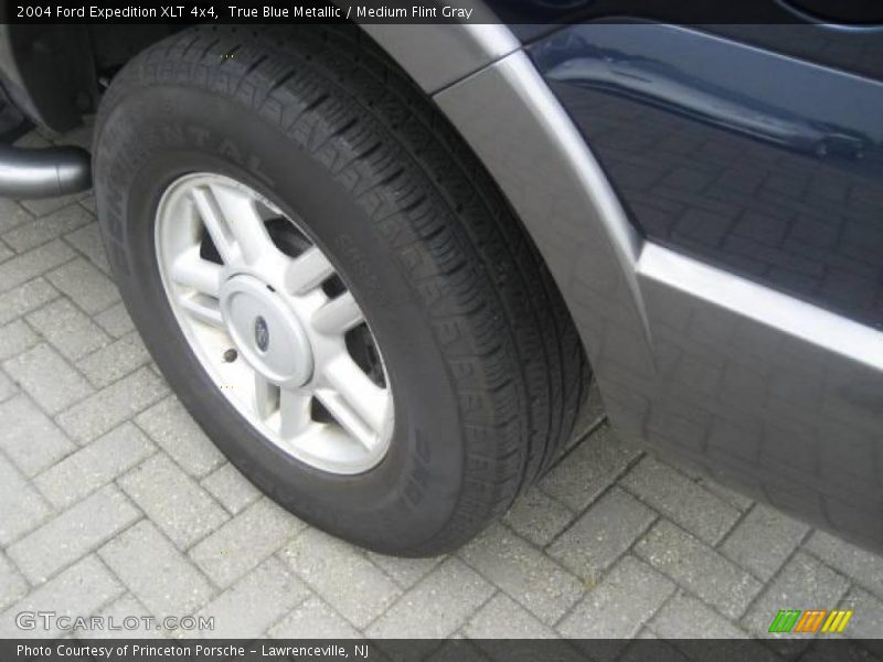 True Blue Metallic / Medium Flint Gray 2004 Ford Expedition XLT 4x4