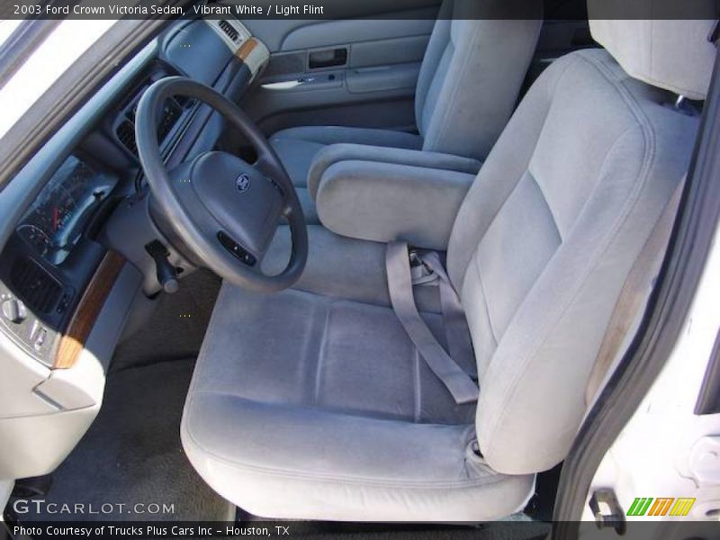 Vibrant White / Light Flint 2003 Ford Crown Victoria Sedan