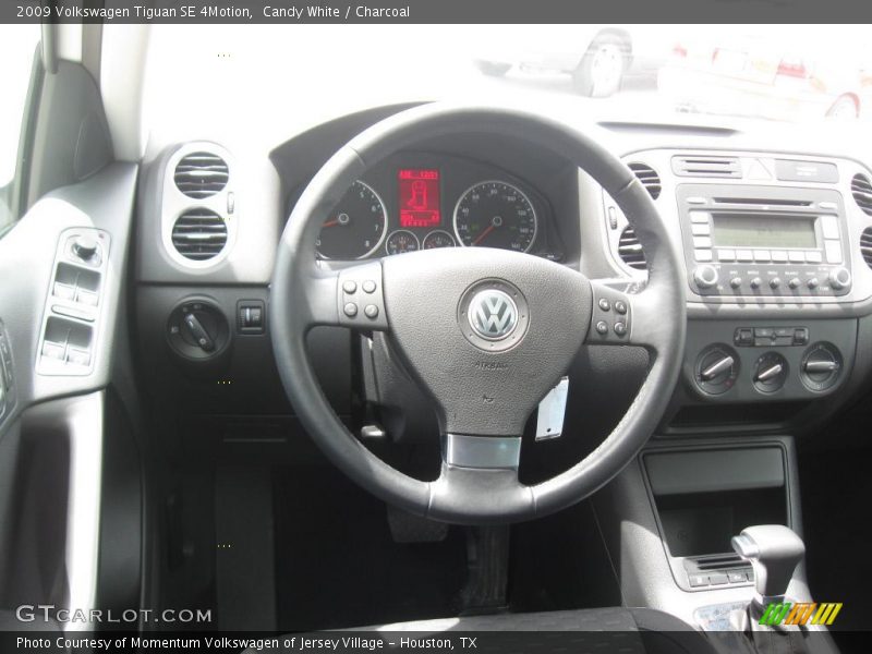 Candy White / Charcoal 2009 Volkswagen Tiguan SE 4Motion