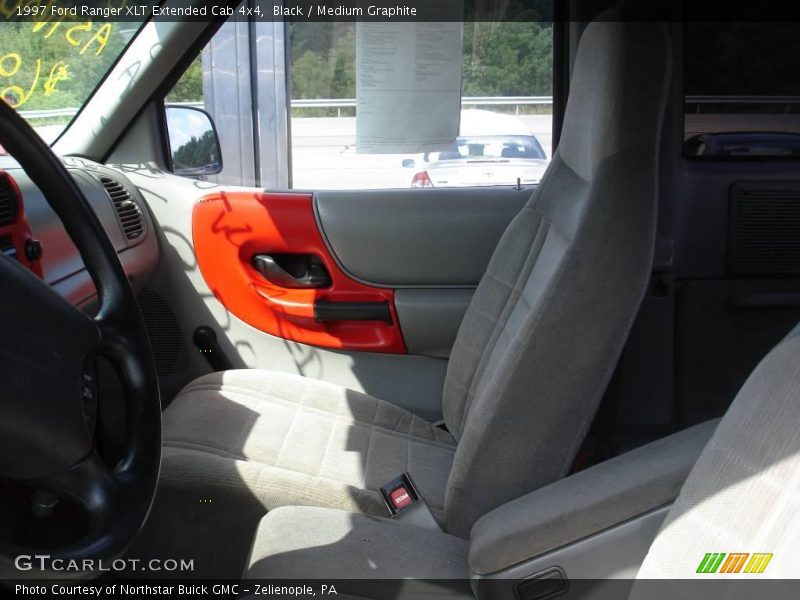 Black / Medium Graphite 1997 Ford Ranger XLT Extended Cab 4x4