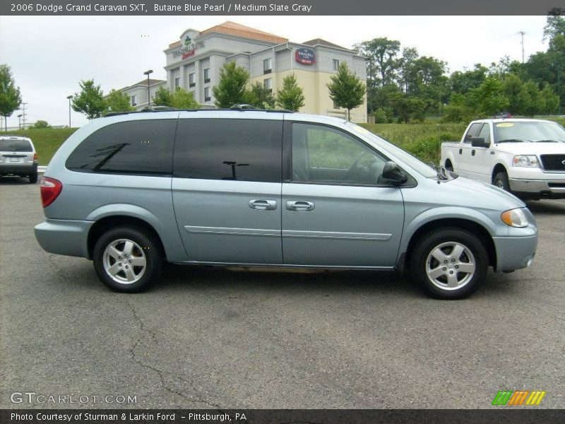 Butane Blue Pearl / Medium Slate Gray 2006 Dodge Grand Caravan SXT