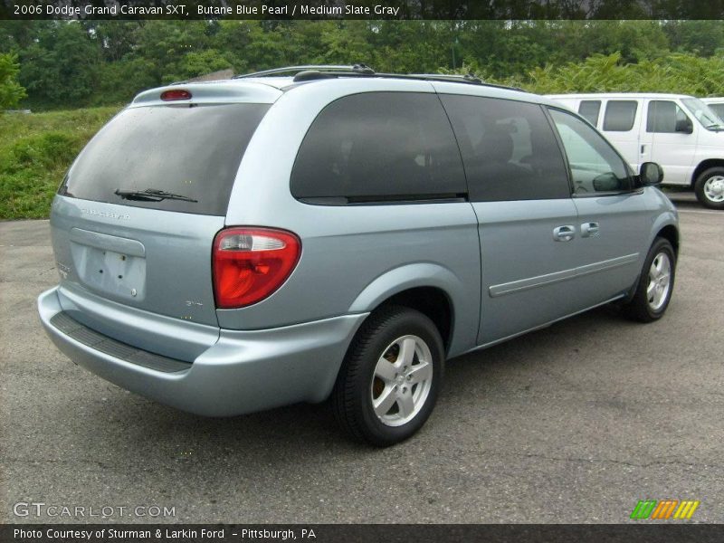Butane Blue Pearl / Medium Slate Gray 2006 Dodge Grand Caravan SXT