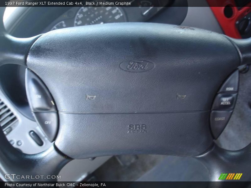 Black / Medium Graphite 1997 Ford Ranger XLT Extended Cab 4x4