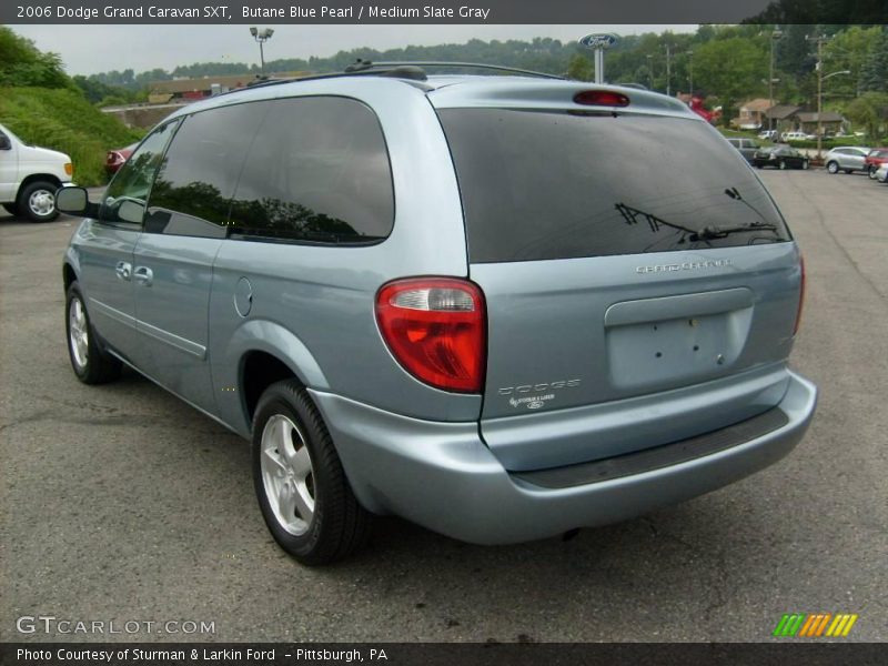 Butane Blue Pearl / Medium Slate Gray 2006 Dodge Grand Caravan SXT