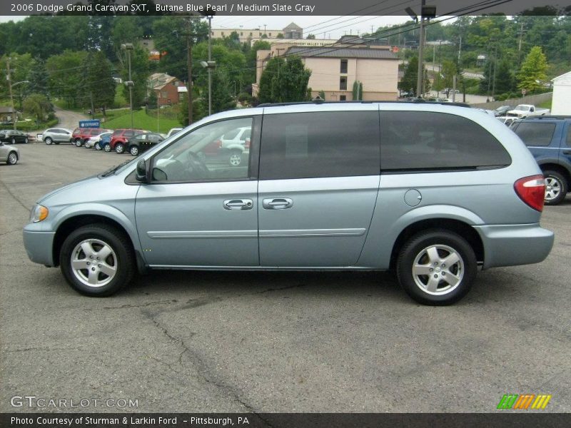 Butane Blue Pearl / Medium Slate Gray 2006 Dodge Grand Caravan SXT