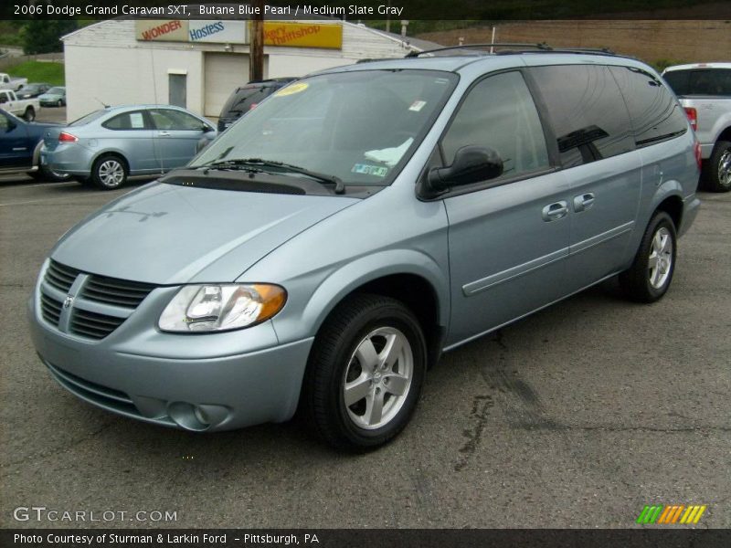Butane Blue Pearl / Medium Slate Gray 2006 Dodge Grand Caravan SXT