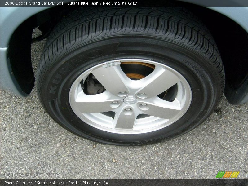Butane Blue Pearl / Medium Slate Gray 2006 Dodge Grand Caravan SXT