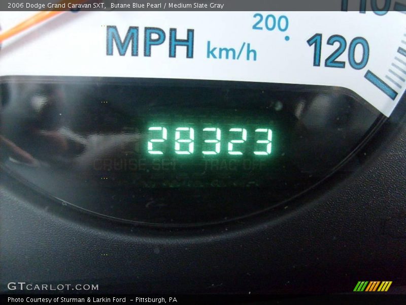 Butane Blue Pearl / Medium Slate Gray 2006 Dodge Grand Caravan SXT