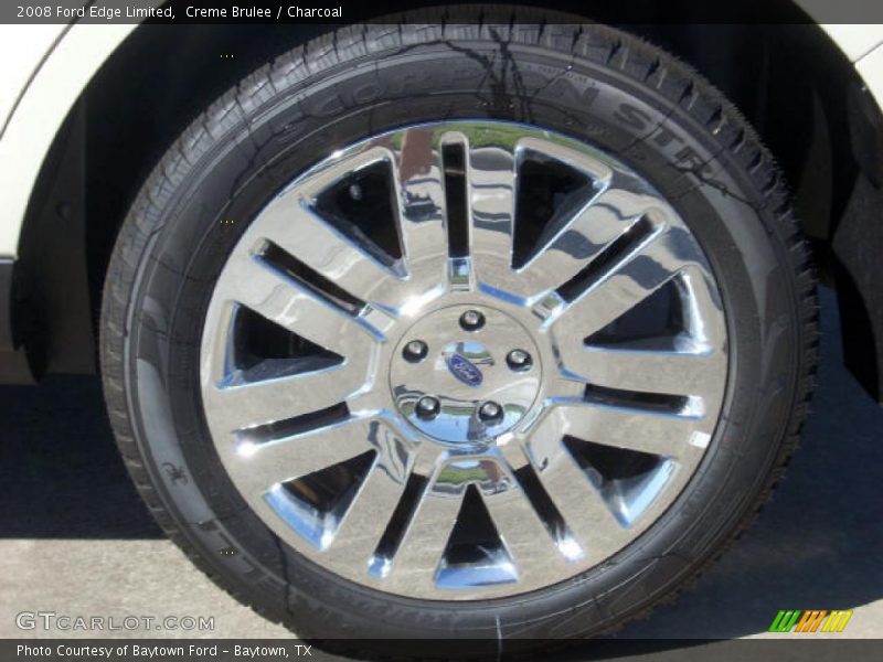 Creme Brulee / Charcoal 2008 Ford Edge Limited