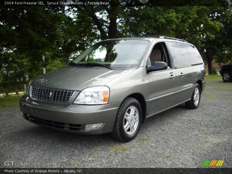 Spruce Green Metallic / Pebble Beige 2004 Ford Freestar SEL