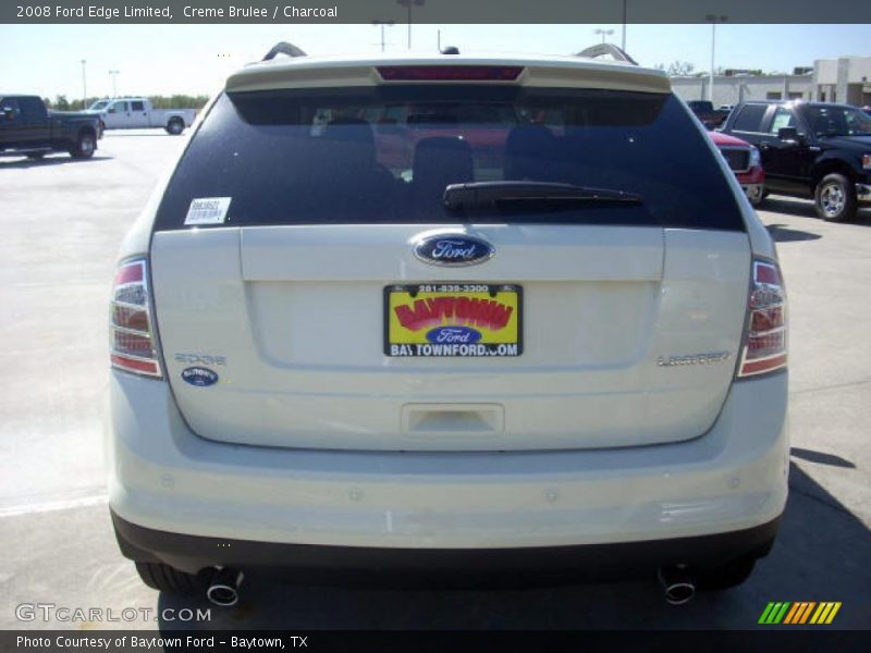 Creme Brulee / Charcoal 2008 Ford Edge Limited