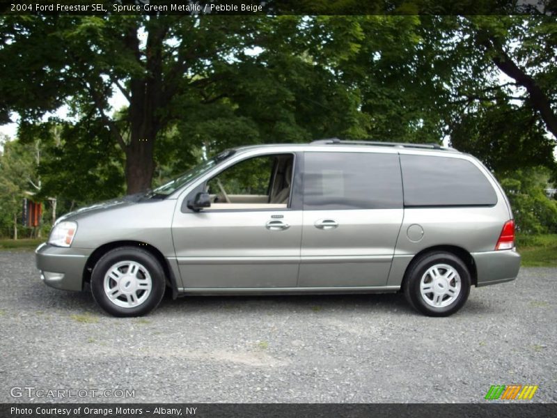 Spruce Green Metallic / Pebble Beige 2004 Ford Freestar SEL