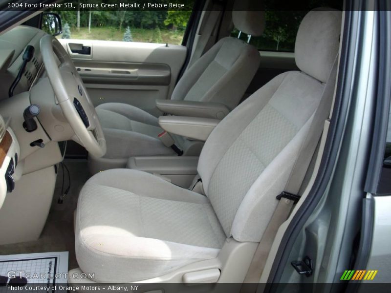 Spruce Green Metallic / Pebble Beige 2004 Ford Freestar SEL