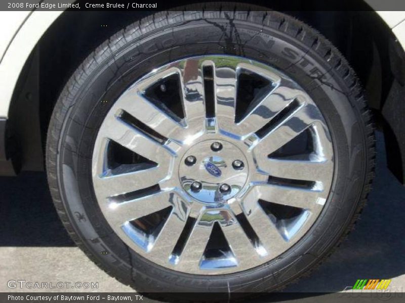 Creme Brulee / Charcoal 2008 Ford Edge Limited