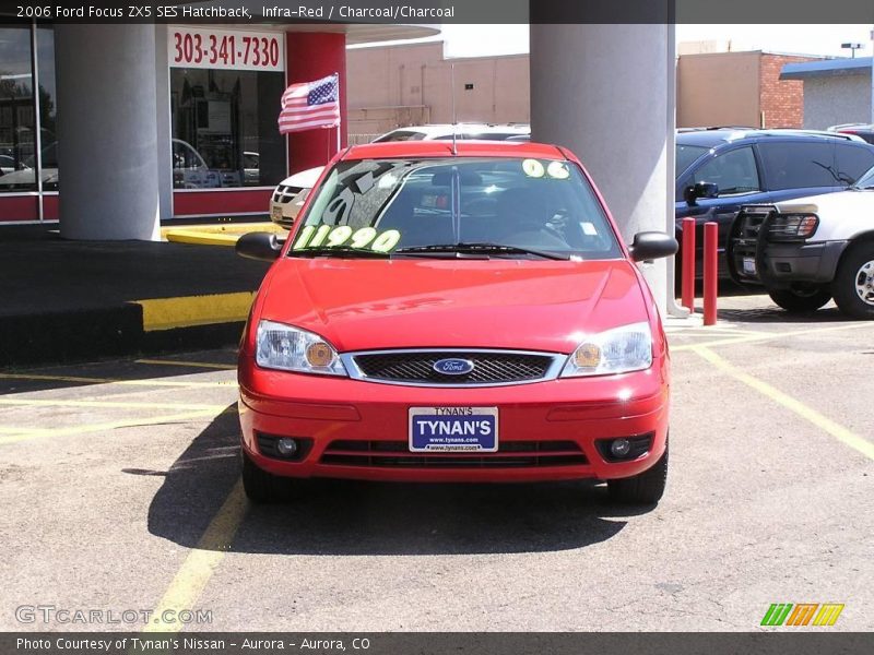 Infra-Red / Charcoal/Charcoal 2006 Ford Focus ZX5 SES Hatchback