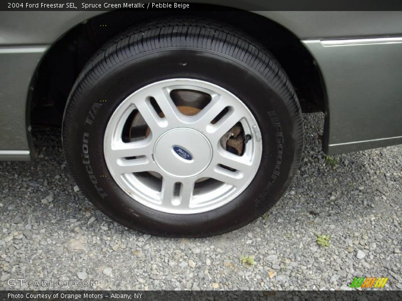 Spruce Green Metallic / Pebble Beige 2004 Ford Freestar SEL
