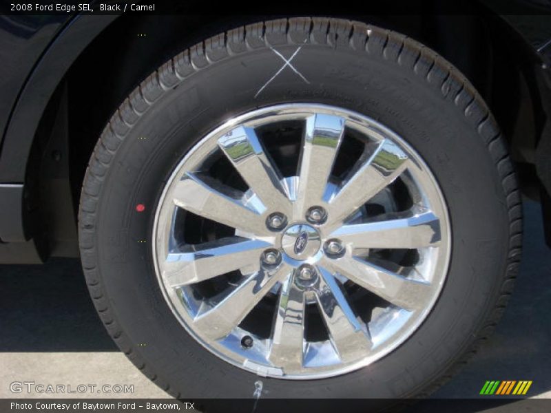 Black / Camel 2008 Ford Edge SEL