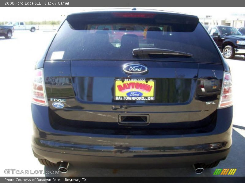 Black / Camel 2008 Ford Edge SEL