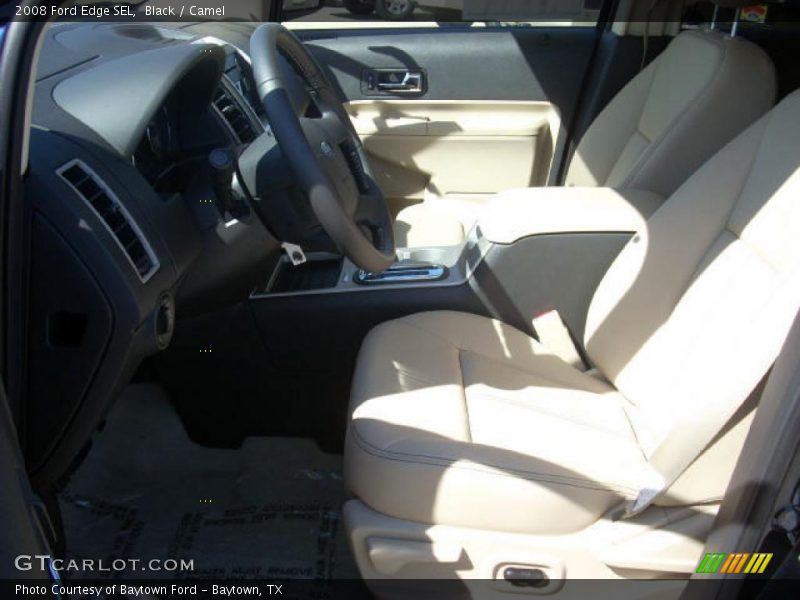 Black / Camel 2008 Ford Edge SEL