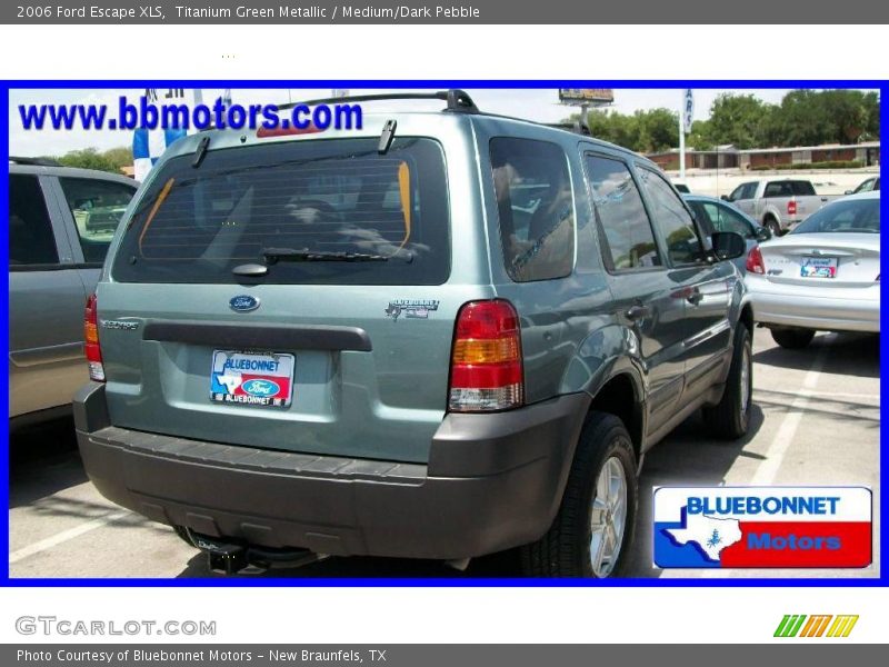 Titanium Green Metallic / Medium/Dark Pebble 2006 Ford Escape XLS