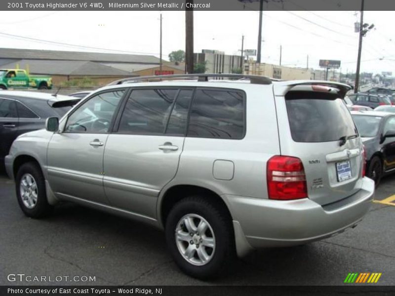 Millennium Silver Metallic / Charcoal 2001 Toyota Highlander V6 4WD