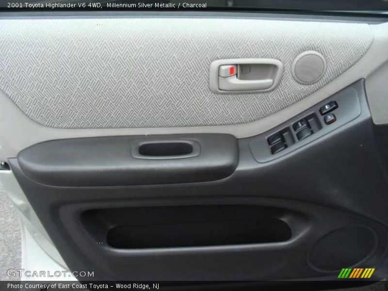 Millennium Silver Metallic / Charcoal 2001 Toyota Highlander V6 4WD