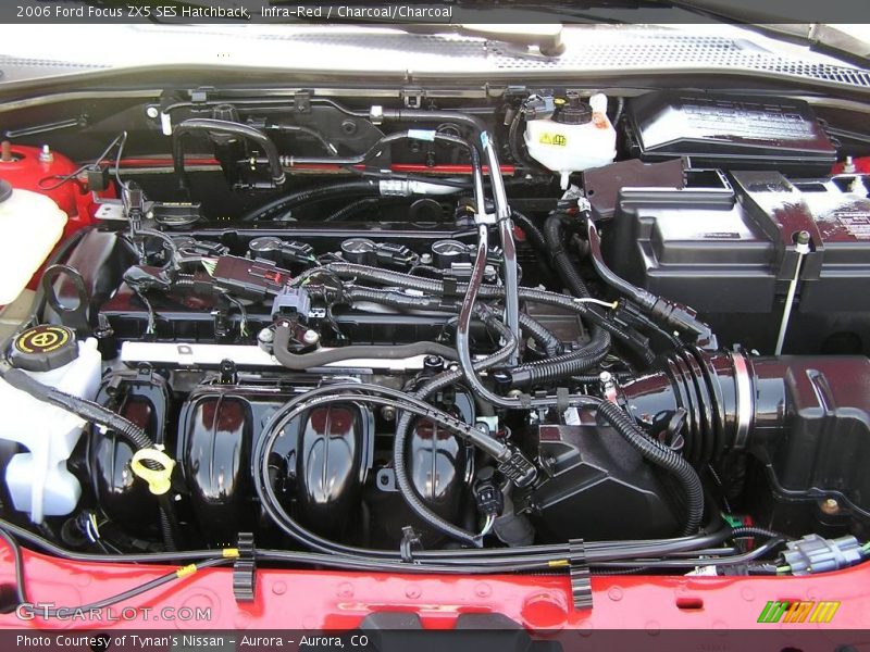 Infra-Red / Charcoal/Charcoal 2006 Ford Focus ZX5 SES Hatchback