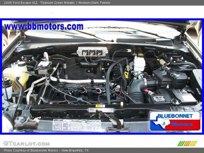 Titanium Green Metallic / Medium/Dark Pebble 2006 Ford Escape XLS