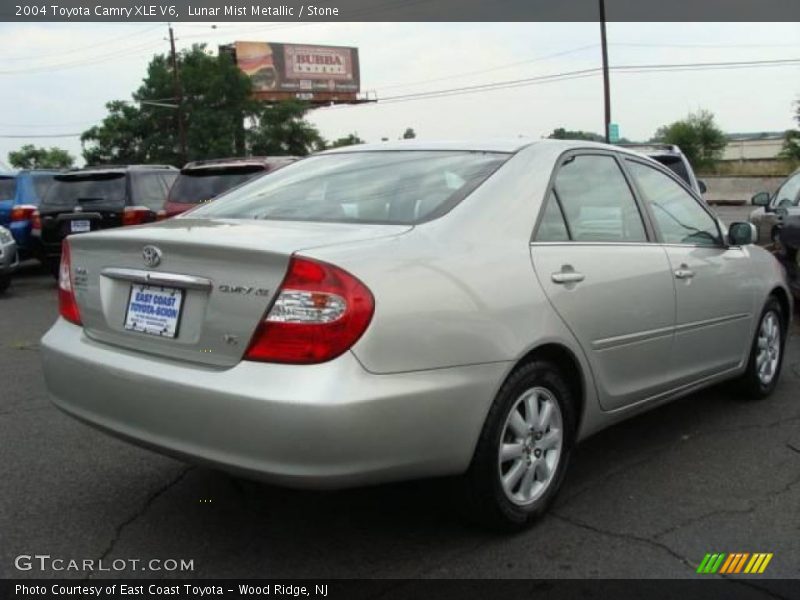 Lunar Mist Metallic / Stone 2004 Toyota Camry XLE V6