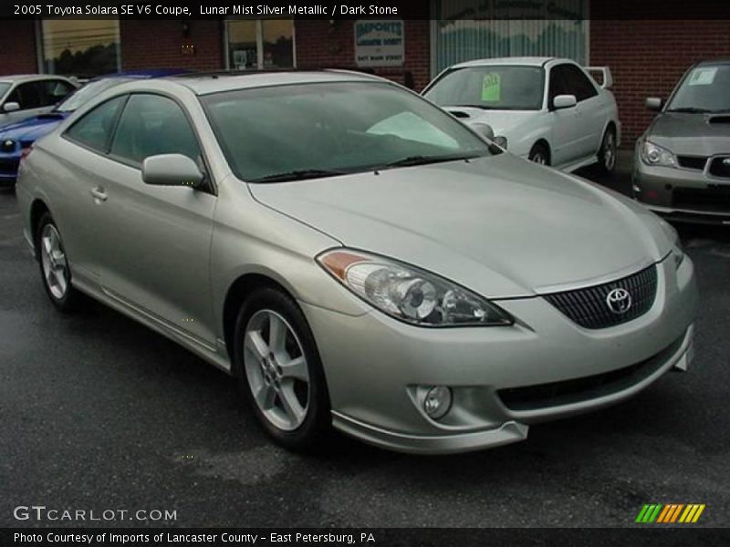 Lunar Mist Silver Metallic / Dark Stone 2005 Toyota Solara SE V6 Coupe