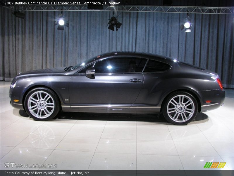 Anthracite / Fiireglow 2007 Bentley Continental GT Diamond Series