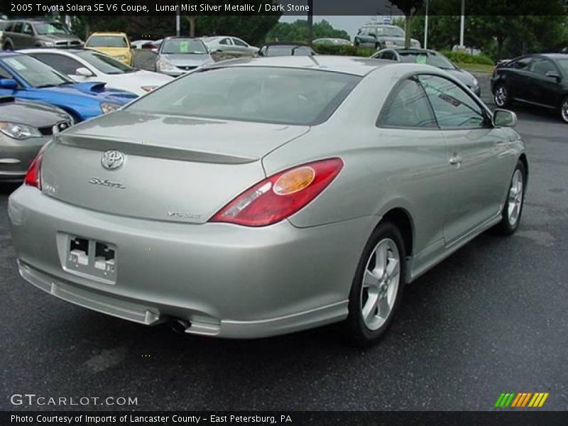 Lunar Mist Silver Metallic / Dark Stone 2005 Toyota Solara SE V6 Coupe