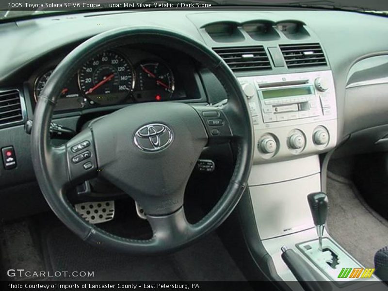 Lunar Mist Silver Metallic / Dark Stone 2005 Toyota Solara SE V6 Coupe