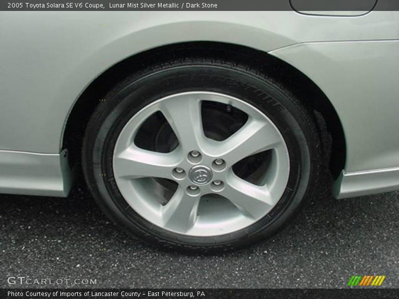Lunar Mist Silver Metallic / Dark Stone 2005 Toyota Solara SE V6 Coupe