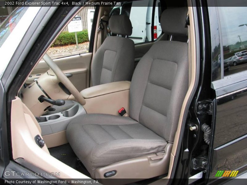 Black / Medium Prairie Tan 2002 Ford Explorer Sport Trac 4x4