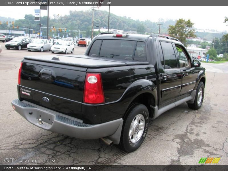 Black / Medium Prairie Tan 2002 Ford Explorer Sport Trac 4x4