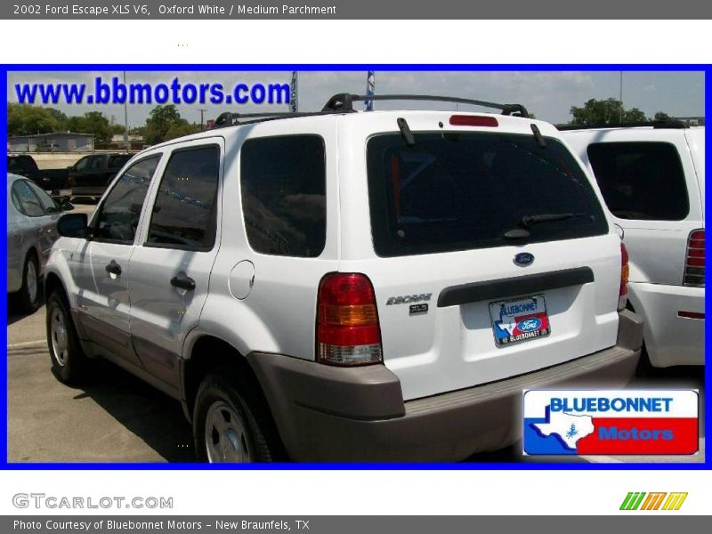 Oxford White / Medium Parchment 2002 Ford Escape XLS V6