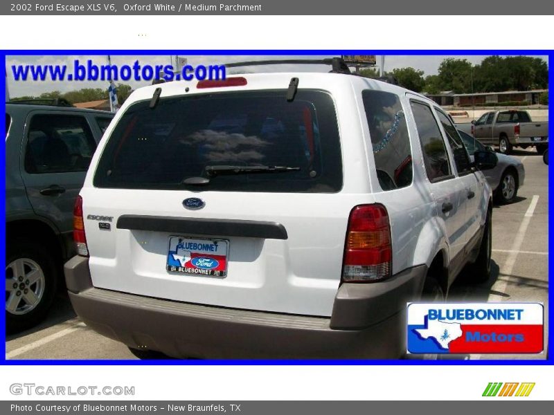 Oxford White / Medium Parchment 2002 Ford Escape XLS V6