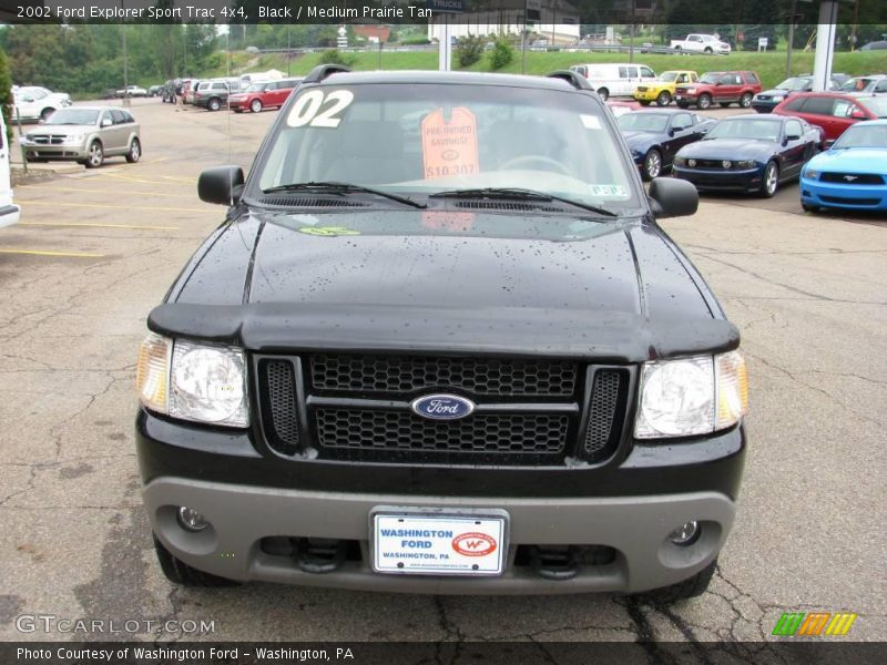 Black / Medium Prairie Tan 2002 Ford Explorer Sport Trac 4x4