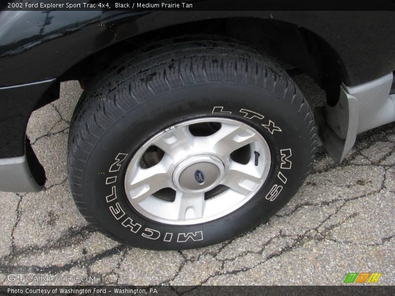 Black / Medium Prairie Tan 2002 Ford Explorer Sport Trac 4x4