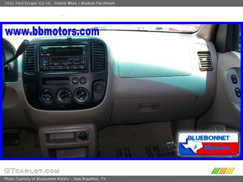 Oxford White / Medium Parchment 2002 Ford Escape XLS V6