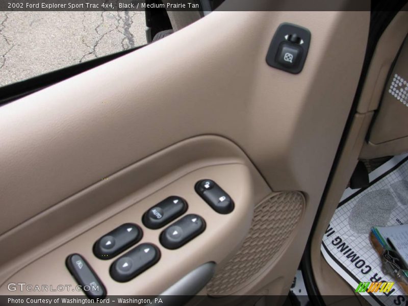 Black / Medium Prairie Tan 2002 Ford Explorer Sport Trac 4x4