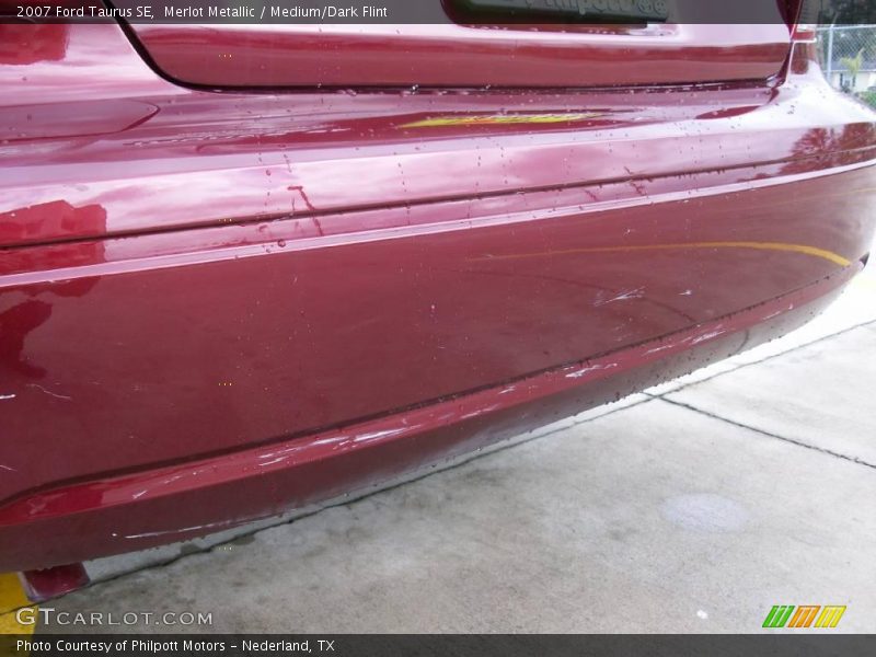 Merlot Metallic / Medium/Dark Flint 2007 Ford Taurus SE