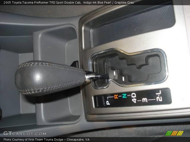 Indigo Ink Blue Pearl / Graphite Gray 2005 Toyota Tacoma PreRunner TRD Sport Double Cab