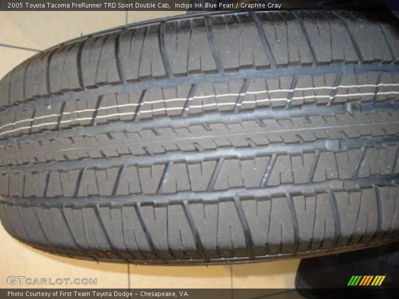 Indigo Ink Blue Pearl / Graphite Gray 2005 Toyota Tacoma PreRunner TRD Sport Double Cab