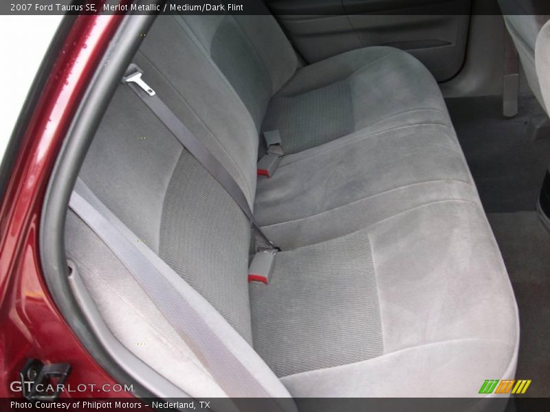 Merlot Metallic / Medium/Dark Flint 2007 Ford Taurus SE