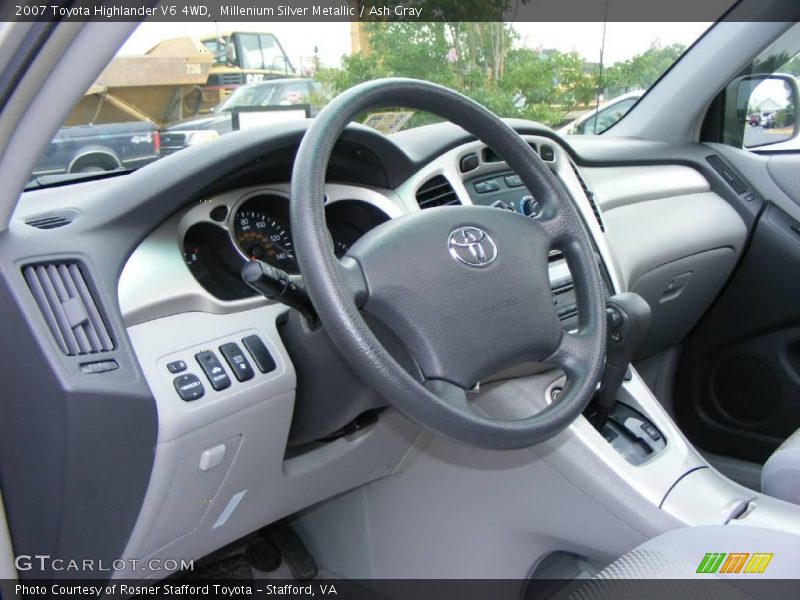 Millenium Silver Metallic / Ash Gray 2007 Toyota Highlander V6 4WD