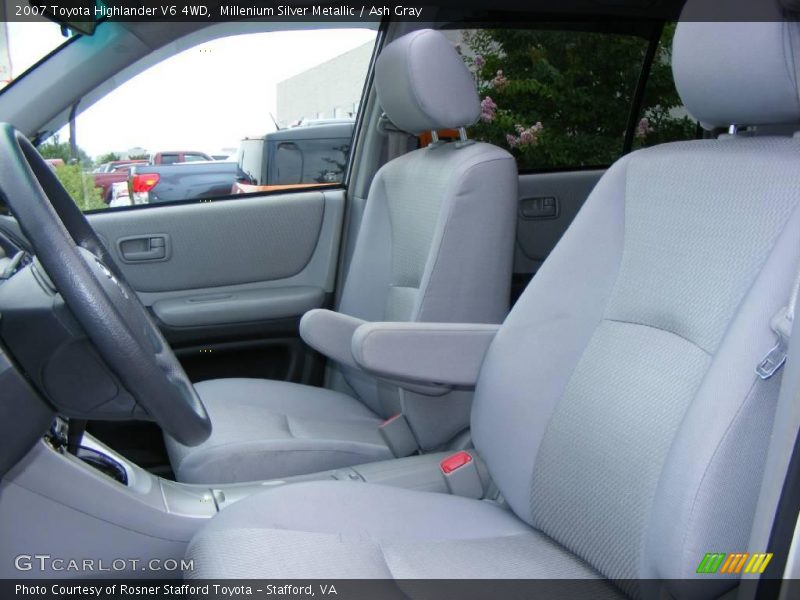 Millenium Silver Metallic / Ash Gray 2007 Toyota Highlander V6 4WD