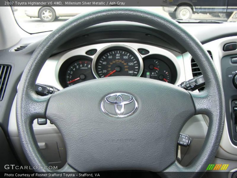 Millenium Silver Metallic / Ash Gray 2007 Toyota Highlander V6 4WD
