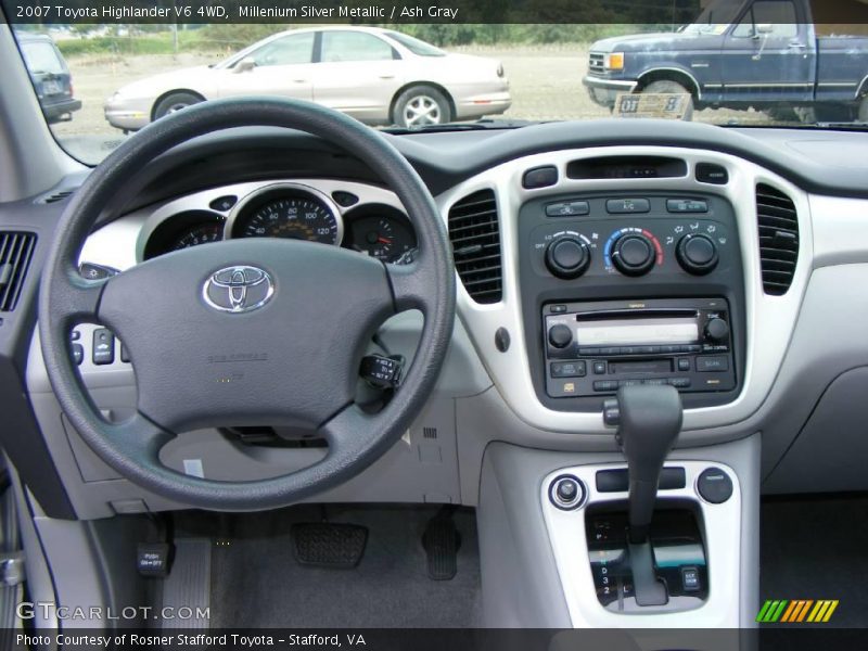 Millenium Silver Metallic / Ash Gray 2007 Toyota Highlander V6 4WD